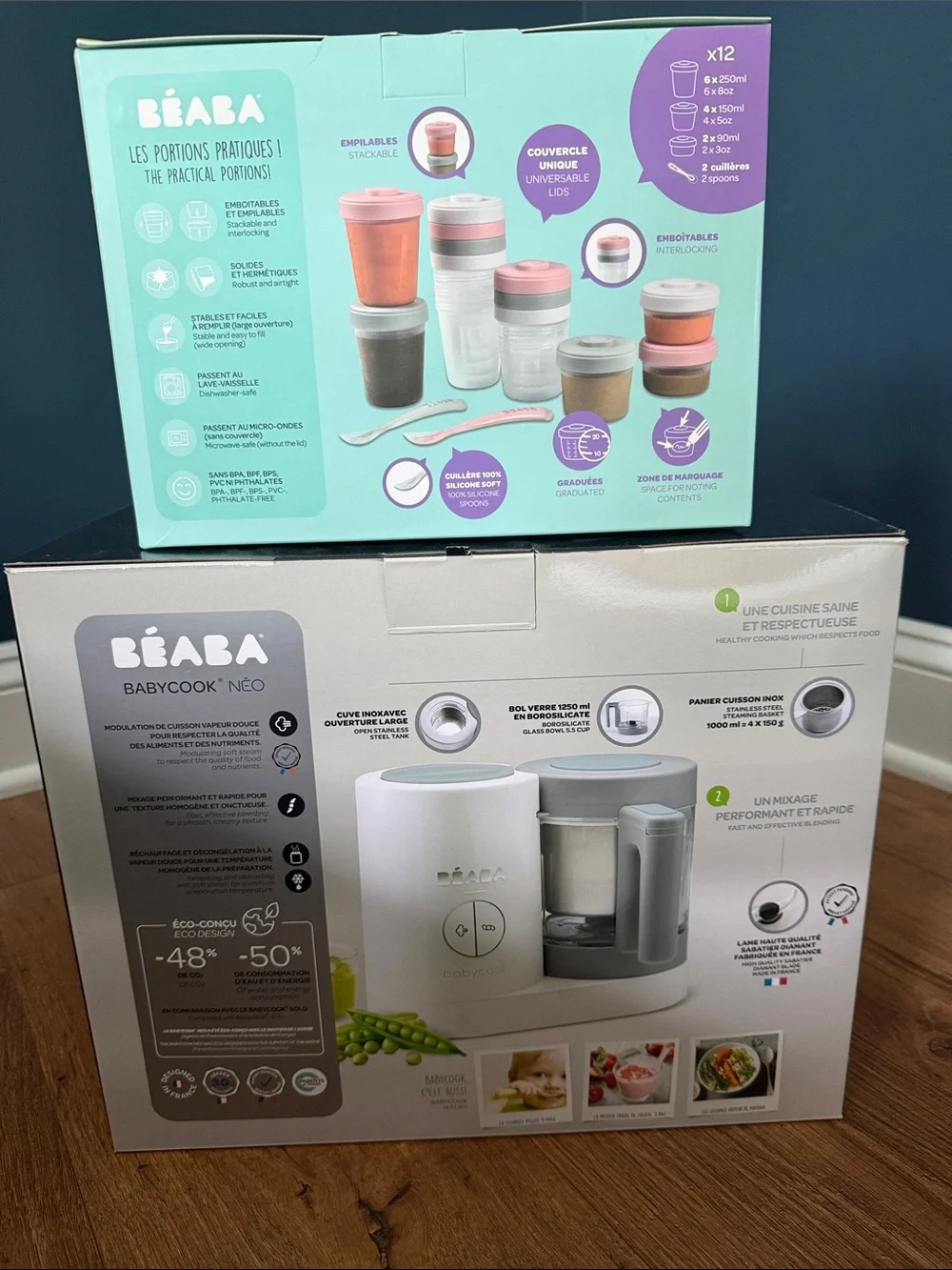BÉABA Babycook Néo + Food Storage Pack BNIB